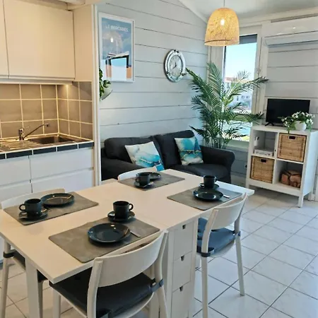 Bar061-le Barcares - Climatise 2 Pieces + Mezzanine Au 2eme Etage A - Cap Coudalere Mae-8993 Appartement